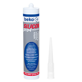 Silicon universalny 310ml cegła pro4 Beko BK 22416