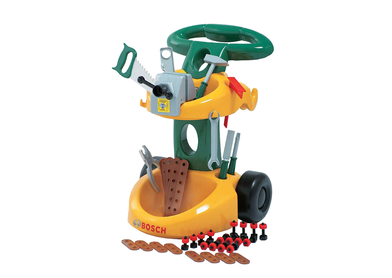 Wózek z narzędziami ręcznymi - zabawka Bosch 1619M00D47