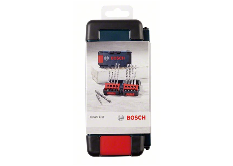 8-częściowy zestaw wierteł do młotów SDS-Plus-3, kaseta Tough Box Bosch 2607019903