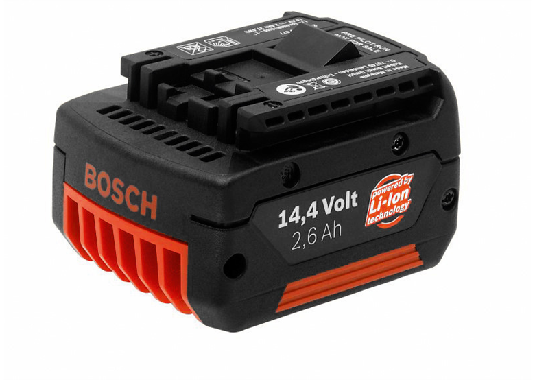 Akumulator wsuwany 14,4 V HD, 2,6 Ah, Li Ion Bosch 2607336078