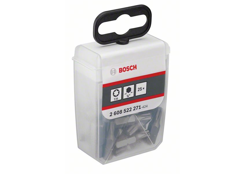 Zestaw końcówek wkręcających Extra Hart T25, TicTac Box Bosch 2608522271