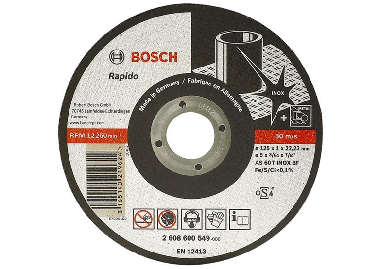 Tarcza tnąca prosta Inox - Rapido Standard Bosch AS 60 T INOX BF