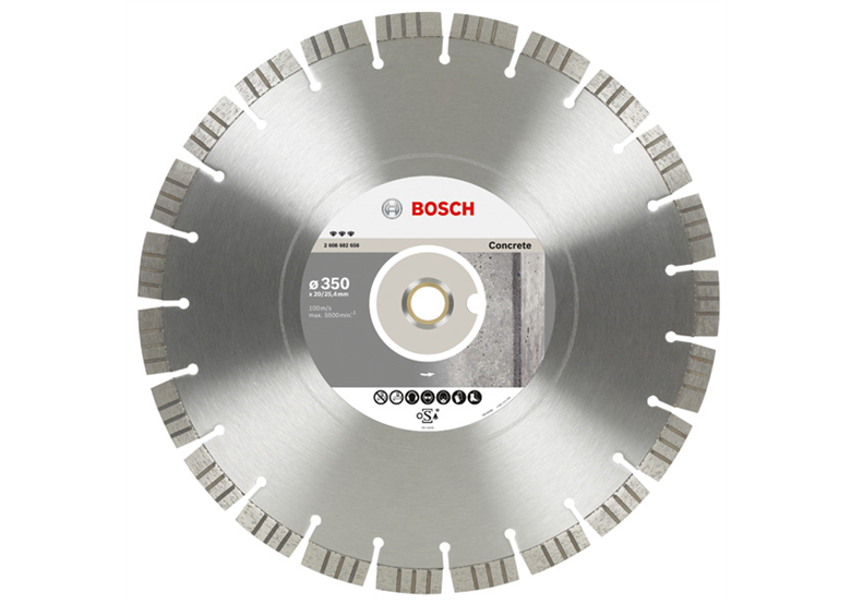 Diamentowa tarcza tnąca 300x20/25,4x2,8mm Bosch Best for Concrete