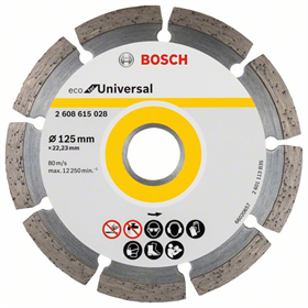 Tarcza diamentowa 125mm 10szt. Bosch ECO for Universal