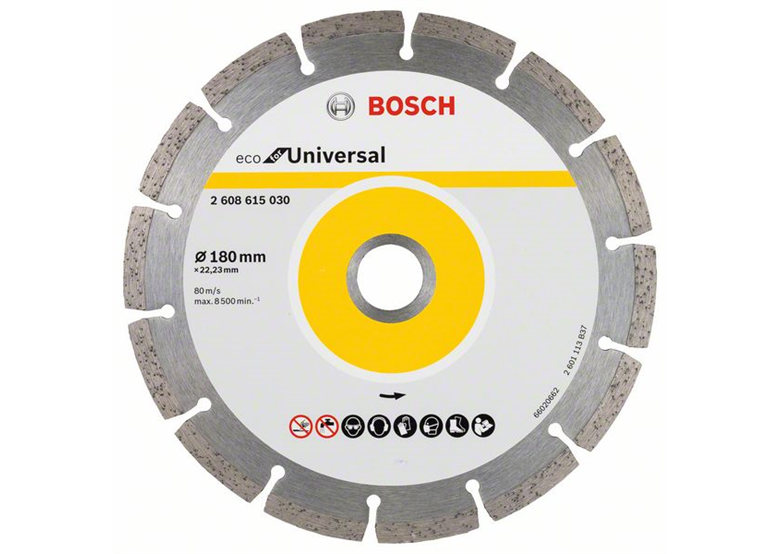 Tarcza diamentowa 180x22,23mm Bosch Eco for Universal Segmented