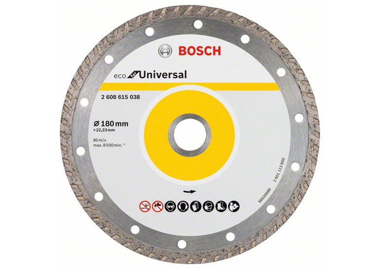 Tarcza diamentowa 180x22,23mm 10szt. Bosch ECO for Universal Turbo