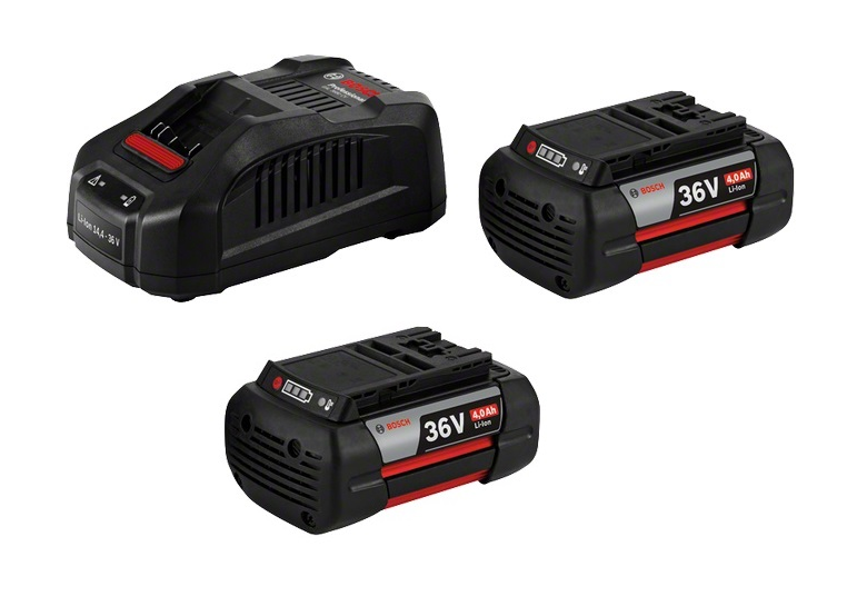 Akumulator x2 i ładowarka Bosch GBA 36V 4,0Ah + GAL3680CV