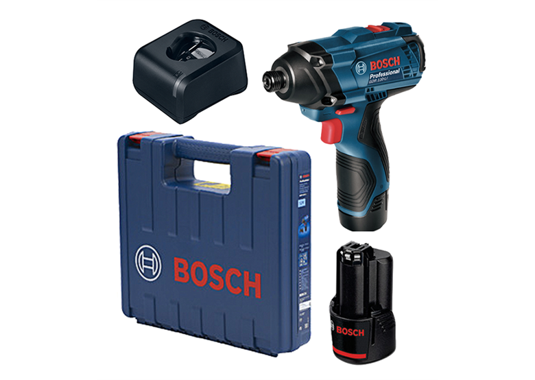 Zakrętarka udarowa Bosch GDR 120-LI 2x1.5Ah