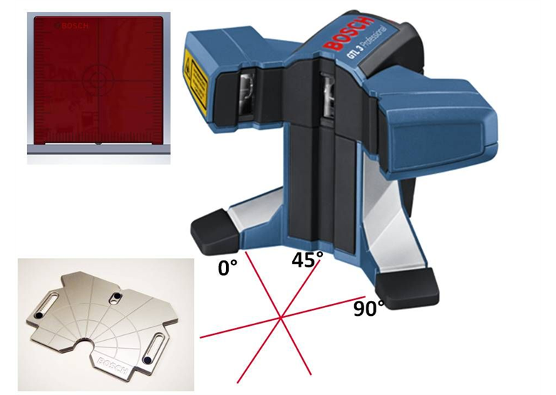 Laser punktowy dla glazurników Bosch GTL 3