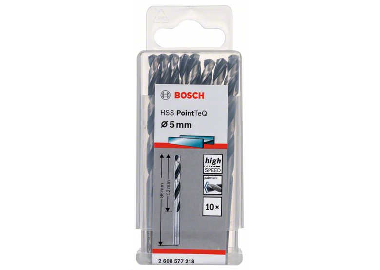 Wiertło 5mm (10szt.) Bosch HSS PointTeQ