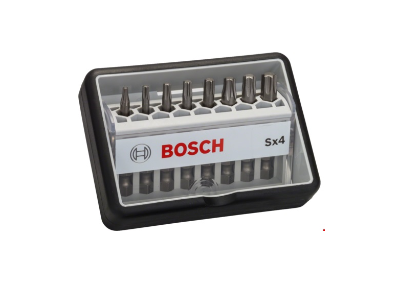 8-częściowy zestaw końcówek wkręcających 49mm Bosch Robust Line Sx Extra Hart