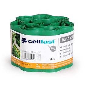 Obrzeże ogrodowe zielone 15cm*9m Cellfast C 30-002