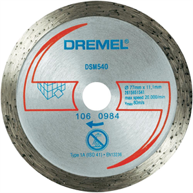 Tarcza diamentowa 77mm Dremel DSM540