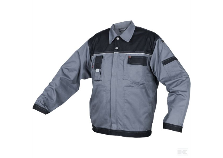 Bluza robocza GWB 4XL kolor szary/czarny Kramp 031510