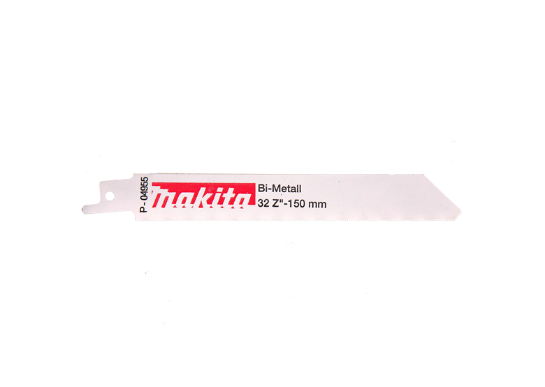 Brzeszczot do pił posuwowych bimetalowy 150 mm, 32 zęby/cal, 5 sztuk Makita p-04955