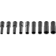 Nasadki udarowe Torx, długie, 1/2", zestaw 9szt. Neo 12-110