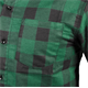 Koszula flanelowa, zielona, rozmiar S Neo 81-546-S