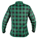 Koszula flanelowa, zielona, rozmiar XL Neo 81-546-XL