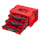 Skrzynka z szufladami Qbrick System PRO 2.0 DRAWER 3 TOOLBOX EXPERT RED