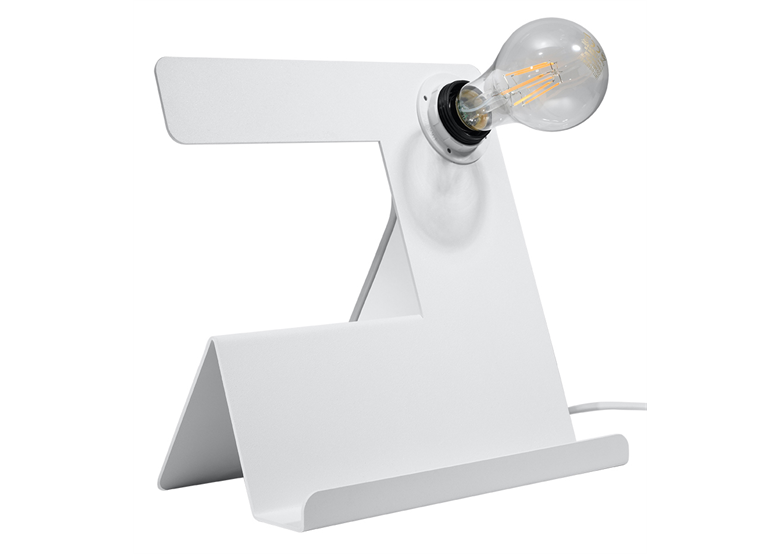 Lampa biurkowa INCLINE biała Sollux Lighting Ezio Pescatori