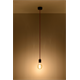 Lampa wisząca EDISON czarna Sollux Lighting Nickel