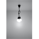 Lampa wisząca DIEGO 3 czarna Sollux Lighting Nickel