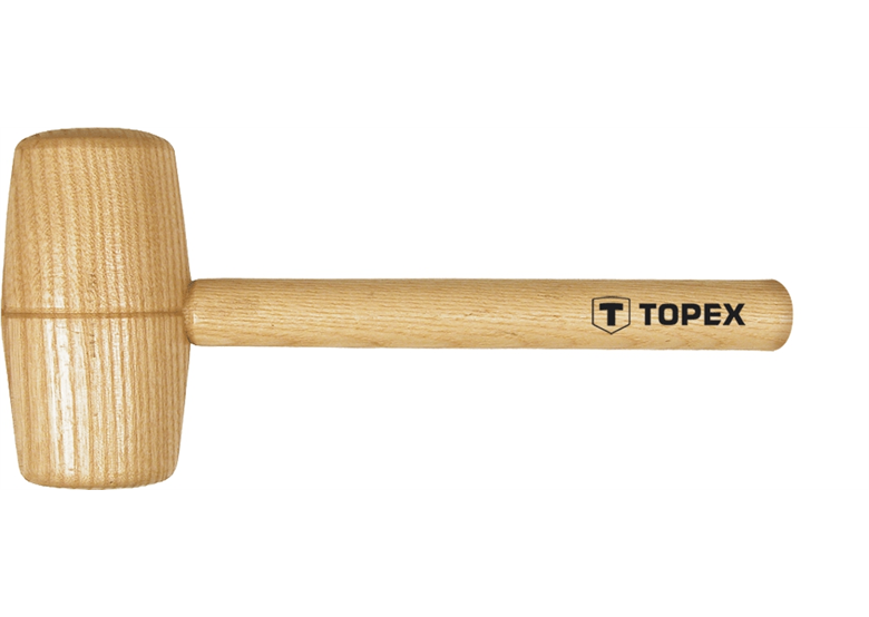 Młotek drewniany okrągły 70mm Topex 02A057