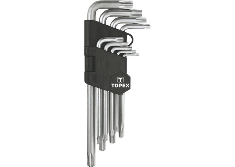 Klucze imbusowe Torx T10-T50 9szt. Topex 35D961
