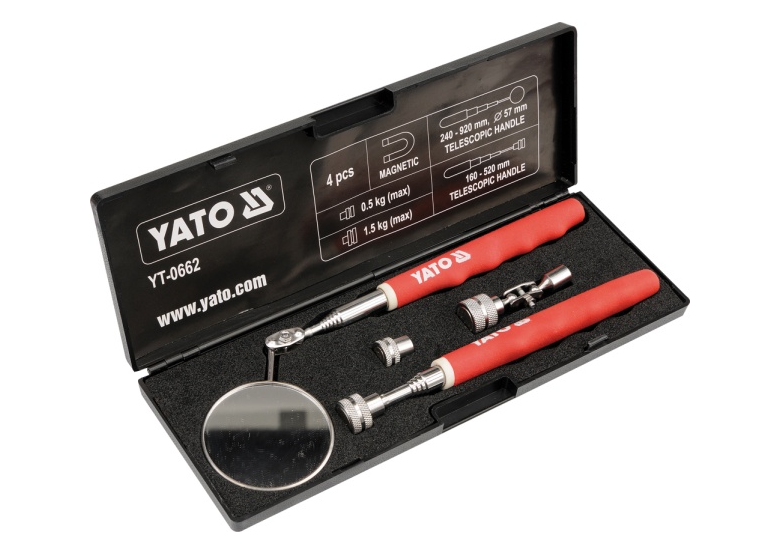Zestaw inspekcyjny lusterko + chwytak Yato YT-0662