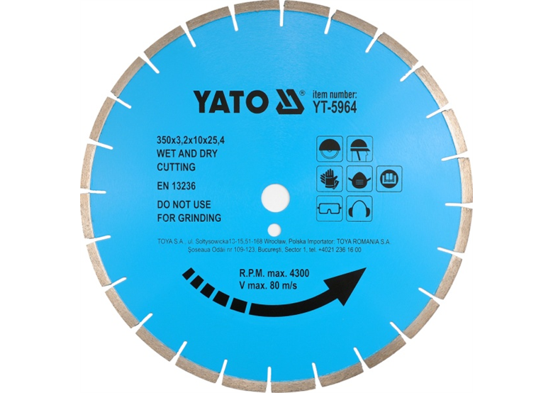 Tarcza diamentowa Yato YT-5966