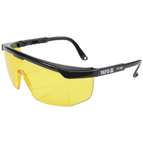 Okulary ochronne żółte typ 9844 Yato YT-7362