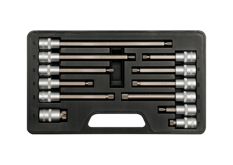 Zestaw kluczy trzpieniowych Spline 12 części Yato YT-7753