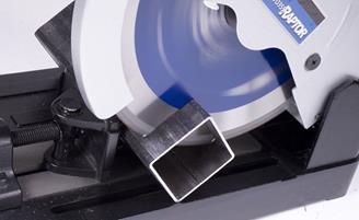 Przecinarka do cięcia stali tarczami z węglików spiekanych Evolution ...