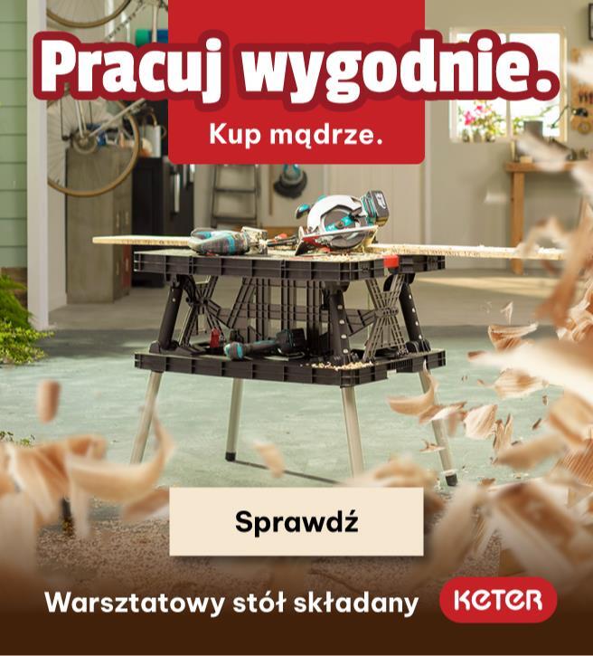 Stół składany Work Table Keter Pro