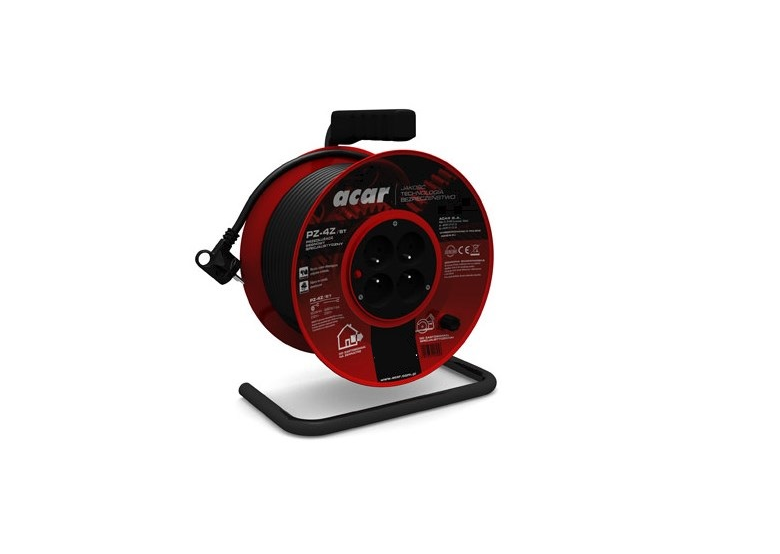 Przedłużacz zwijany bębnowy Acar H05RR-F 3G1,5 50m