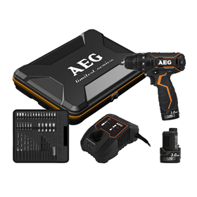 Wiertarko-wkrętarka z osprzętem AEG BS12C2LE LI-202X