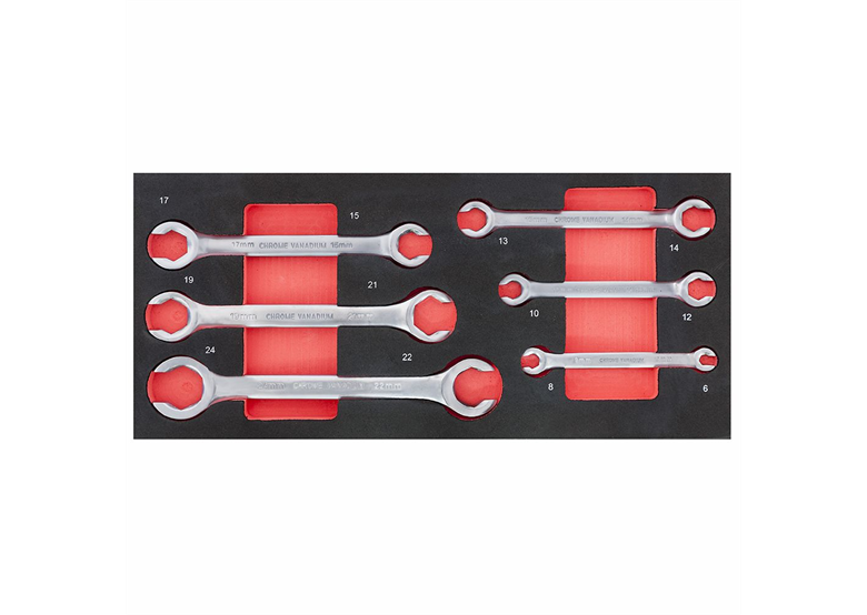Zestaw kluczy oczkowo-rozciętych Airpress 79156-TR30