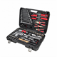 Klucze nasadowe 1/2", 1/4", zestaw 122 elementów Awtools AW39122BL