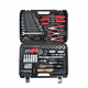 Klucze nasadowe 1/2", 1/4", zestaw 122 elementów Awtools AW39122BL
