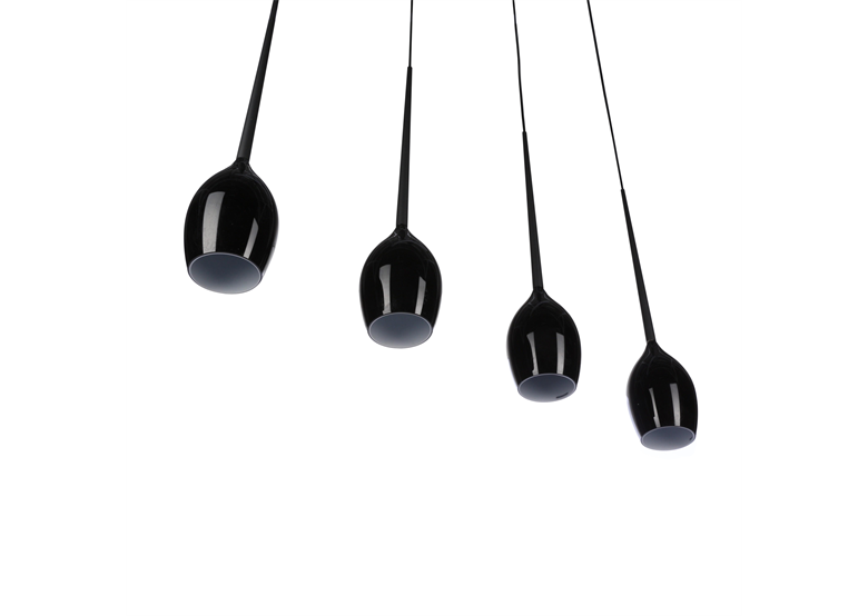 Lampa wisząca IZZA 4 Azzardo MD1288B-4BL