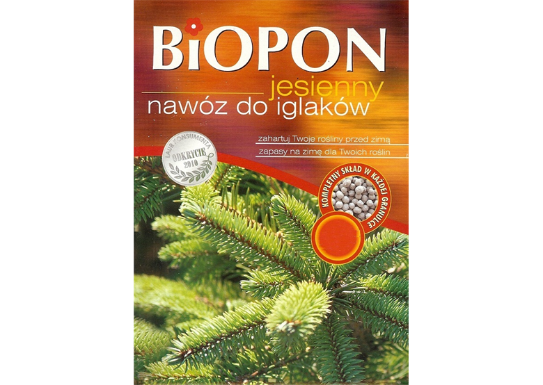 Nawóz jesienny do iglaków 1kg Biopon 1078