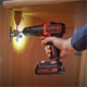 Wiertarko-wkrętarka udarowa BlackDecker BDCHD18K