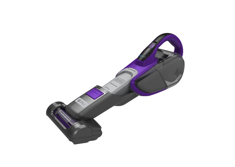 Odkurzacz domowy akumulatorowy BlackDecker Pet Range DVJ325BFSP