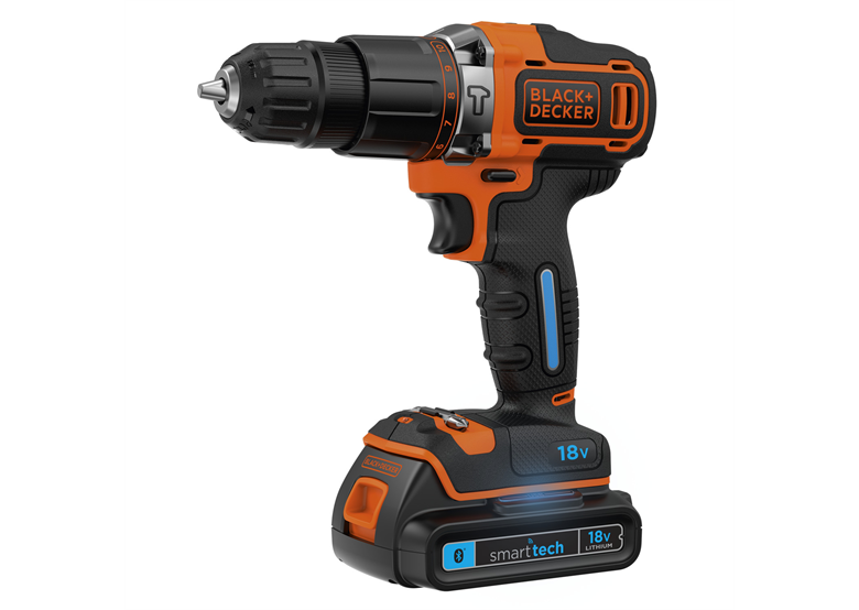 Wiertarko-wkrętarka BlackDecker Smart Tech BDCHD18KST