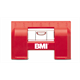 Magnetyczna poziomica instalacyjna dla elektryków BMI E-LEVEL magnet
