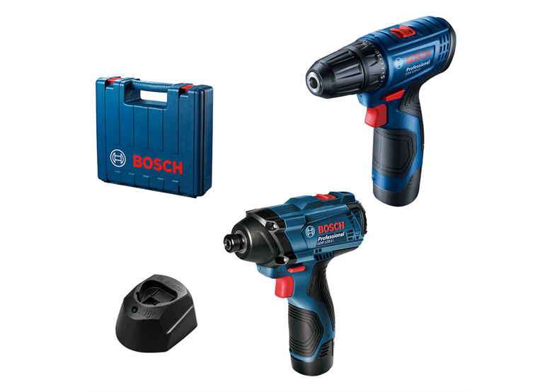 Zestaw elektronarzędzi 12V Bosch 06019G8023 2x2.0Ah