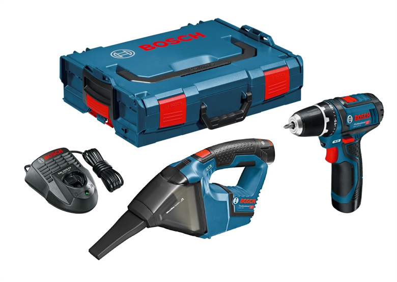 Zestaw elektronarzędzi 12V Bosch 0615990GE3 2x2.0Ah