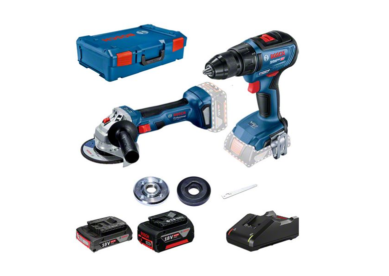 Zestaw elektronarzędzi 18V Bosch 0615990M47 1x5.0Ah, 1x2.0Ah