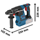 Zestaw narzędzi akumulatorowych 18V Bosch 0615A5007S 3x5.0Ah