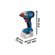 Zestaw narzędzi 18V Bosch 0615A50093 3x5.0Ah